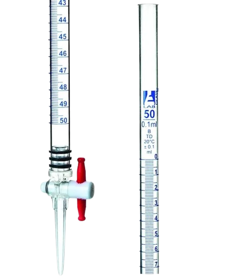 Lab Plastic burette 50ml in Kenya.