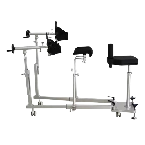 Medical orthopedic traction frame in Kenya.