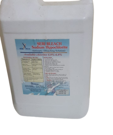 Sodium hypochlorite/JICK solution 5 liters/Bleach in kenya