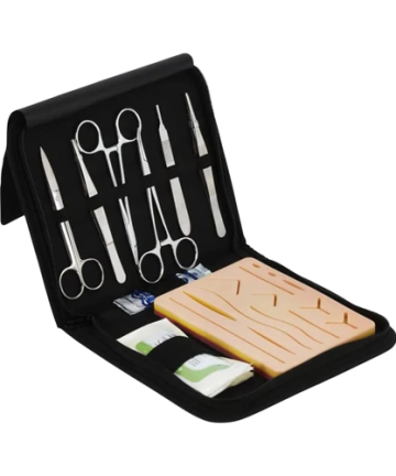 Students practice stitching set in kenya