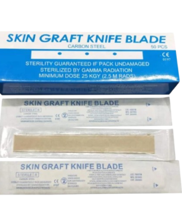Medical skin grafting blade in Kenya.