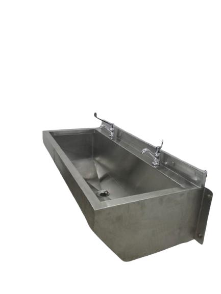 Medical surgical Theater sink scrubbing station in Kenya.